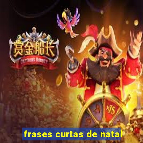 frases curtas de natal